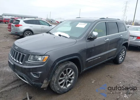 2016 Jeep Grand Cherokee Limited from USA, damaged, VIN 1C4RJFBG2GC433958